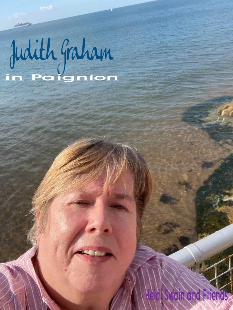 A picture of Judith Graham at the sea