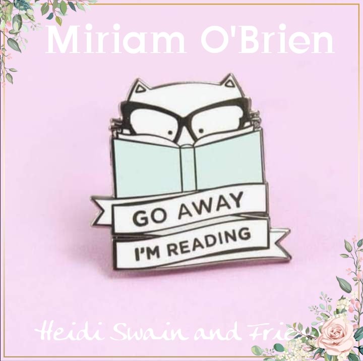 A cartoon owl reading a book and text that says go away, I am reading